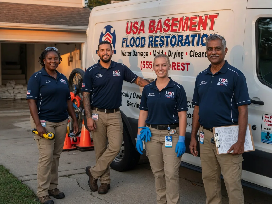 Basement Flood Cleanup company in Lake Nebagamon, WI