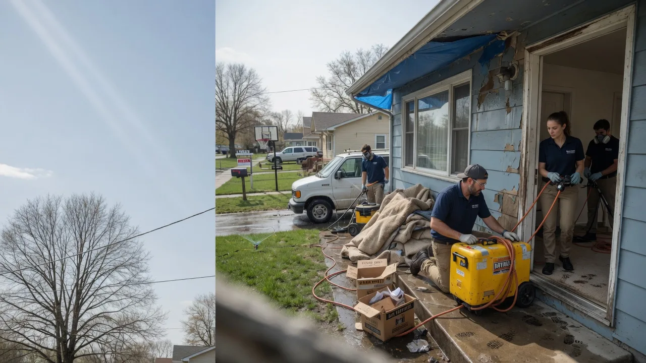 Basement Flood Cleanup in Lake Nebagamon, WI near me